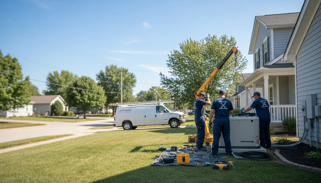 Generator Installation in Evergreen Park, IL near me